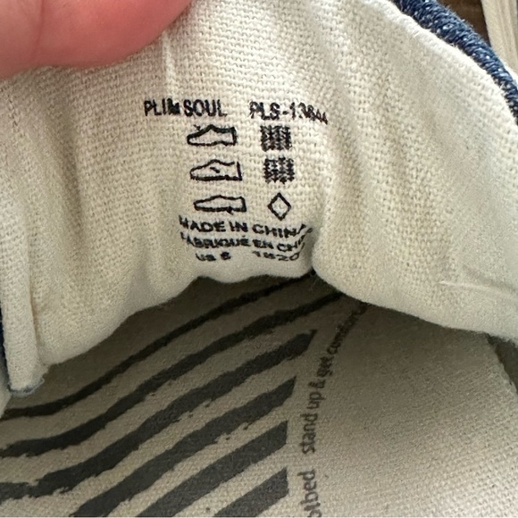 Taos size 8 Blue Denim Plim Soul Sneakers Shoes Casual - Picture 5 of 8